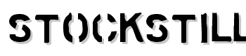 Stockstill-Solid font